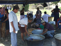 Macahuite, Tonameca, blockade 