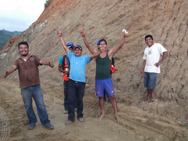 Truck drivers, San Antonio Lalana