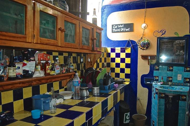 Hostel Buena Onda, Communal Kitchen