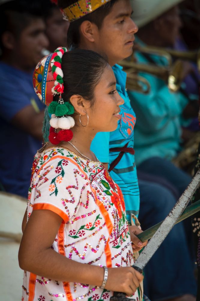 Danzantes con machetes, San Pedro Amuzgos