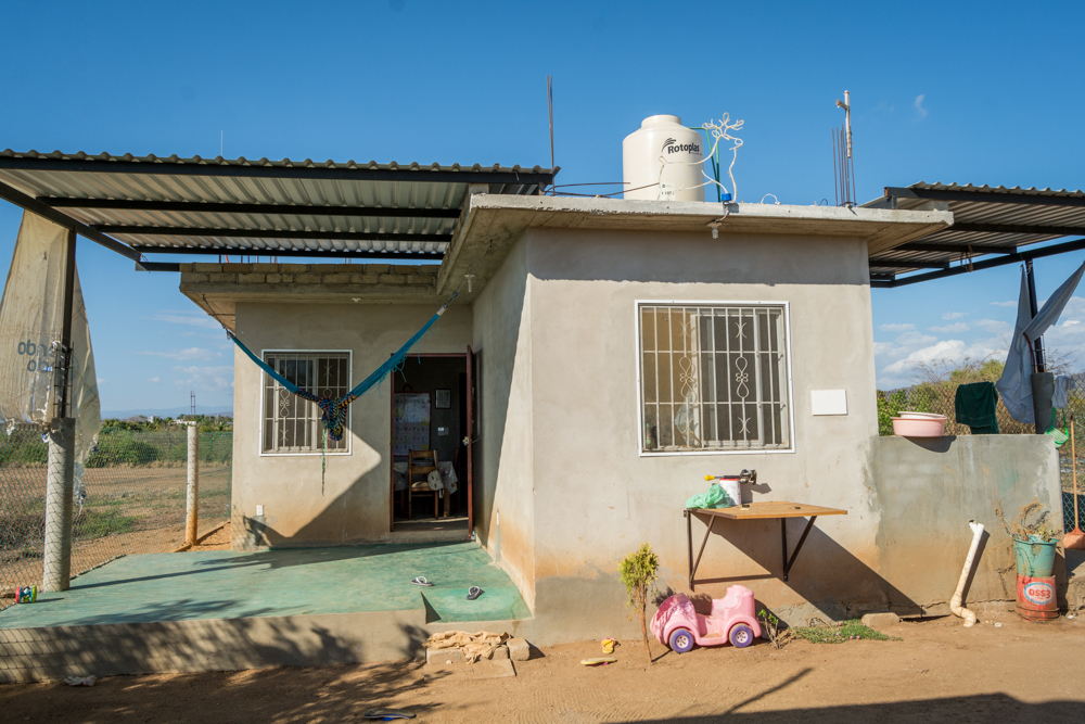 Ramírez Mendoza family home. 
Photo: Barbara Joan Schaffer