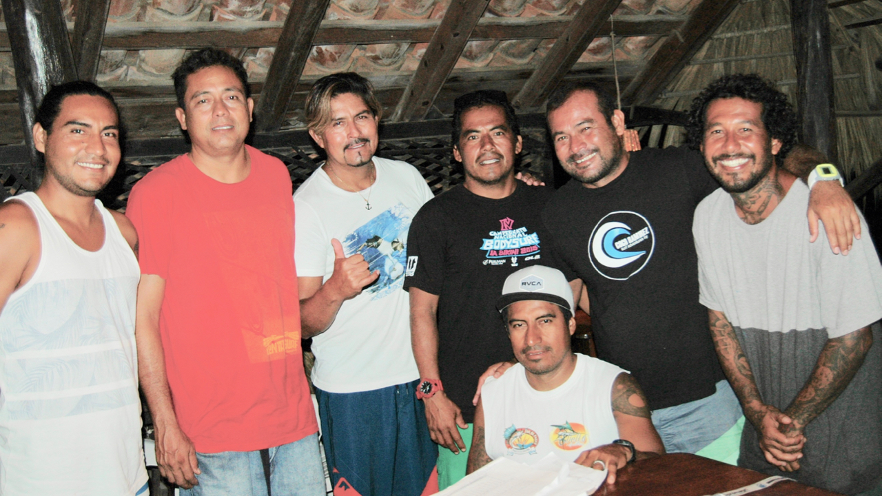 AMISurf Evaluation committee. Photo: Barbara Joan Schaffer