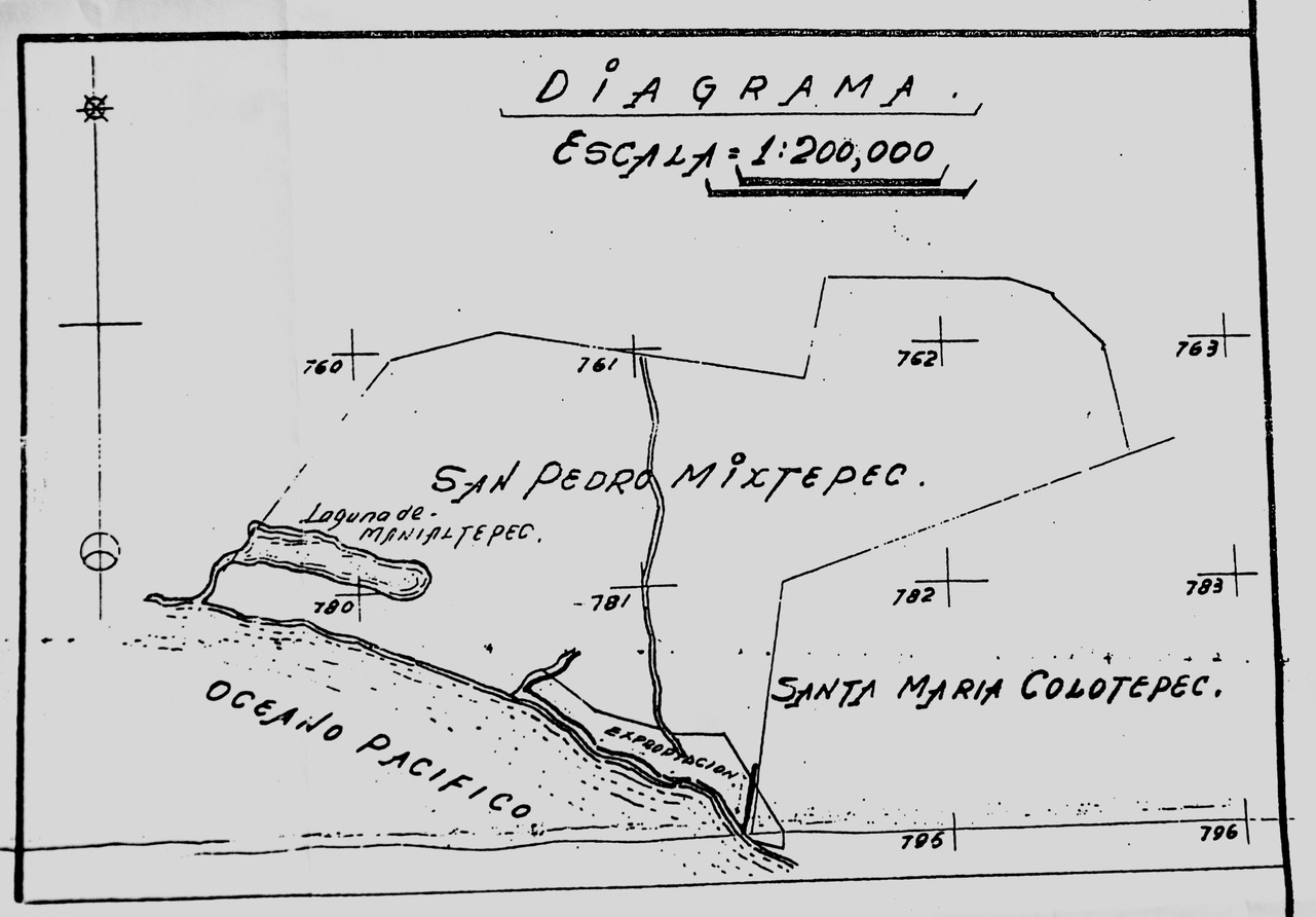 Maps of expropriation courtesy of Bienes Comunales de San Pedro Mixtepec.