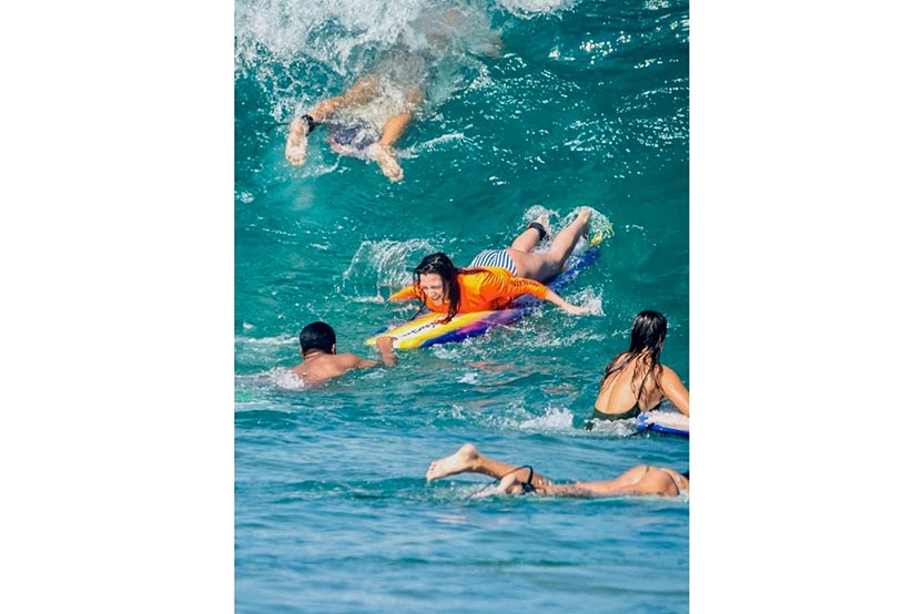 Surf Classes in Puerto Escondido. Photo: Ernesto J. Torres