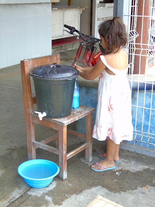 >Near the market, May 4, 2020.