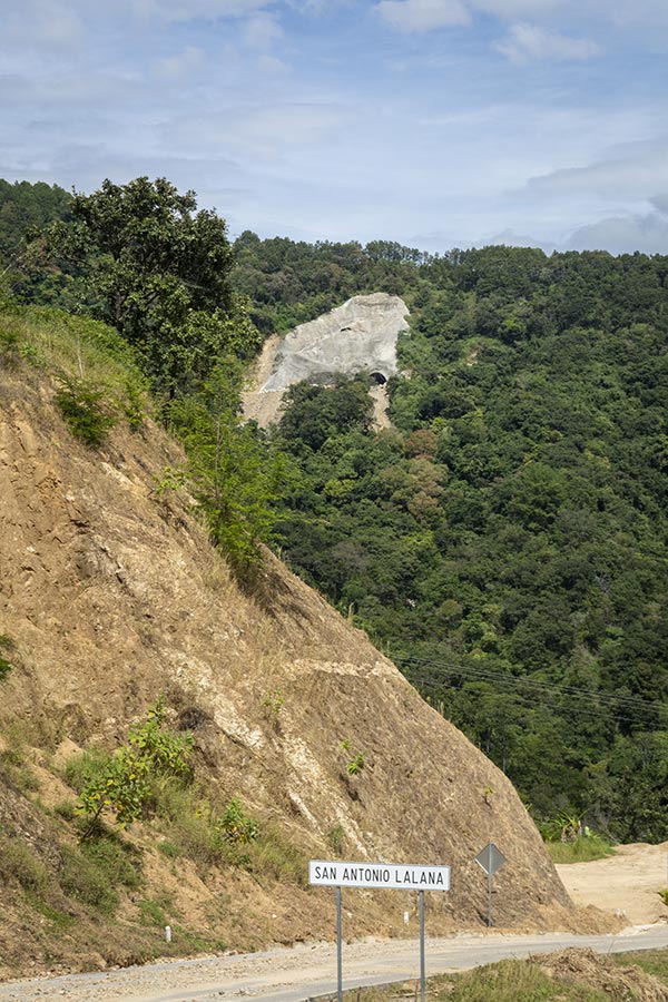 Southside of the San Antonio tunnel.