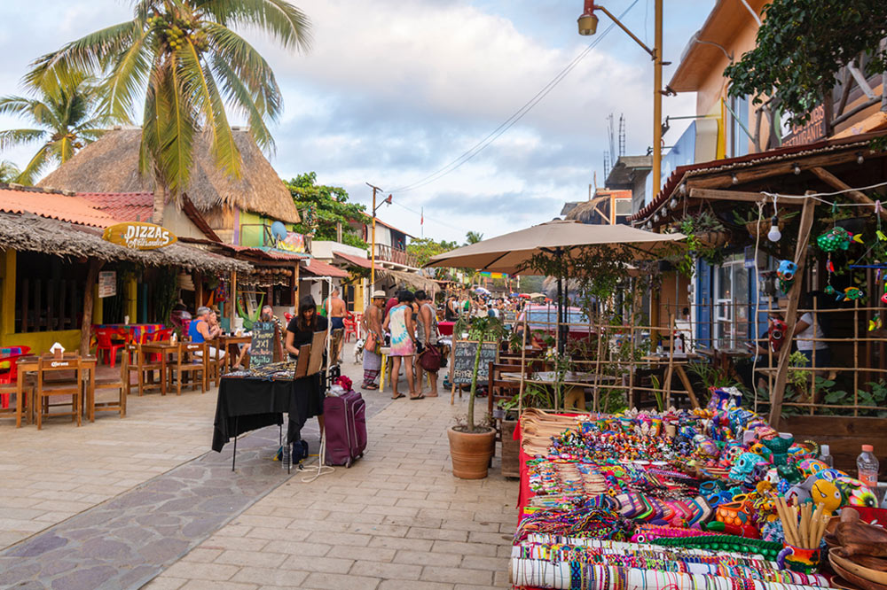 Zipolite shops.