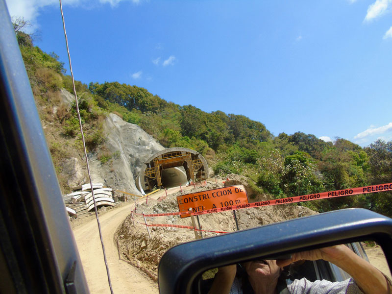 Santa Martha Tunnel, Colotepec entrance