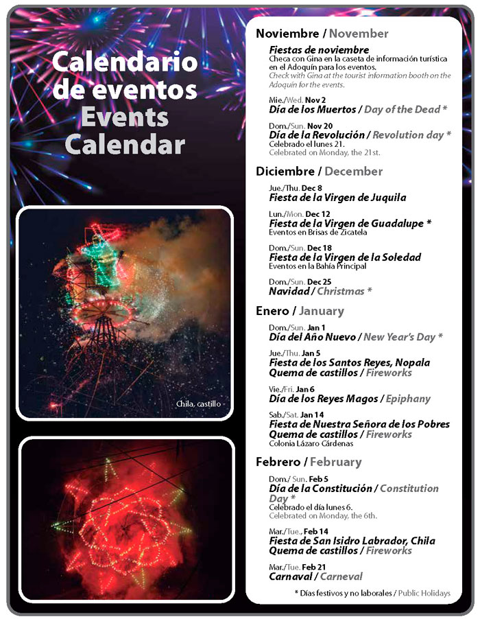 Calendario de eventos