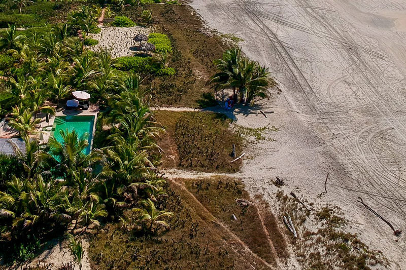 Pool in Tomatal in land conflict. January, 2023