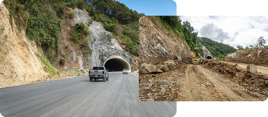 San Antonio tunnel, north side