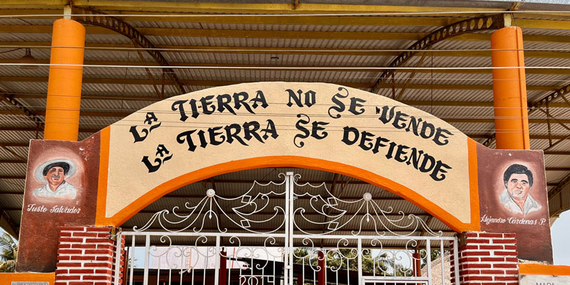 The land is not to be sold. The land is to be defended.