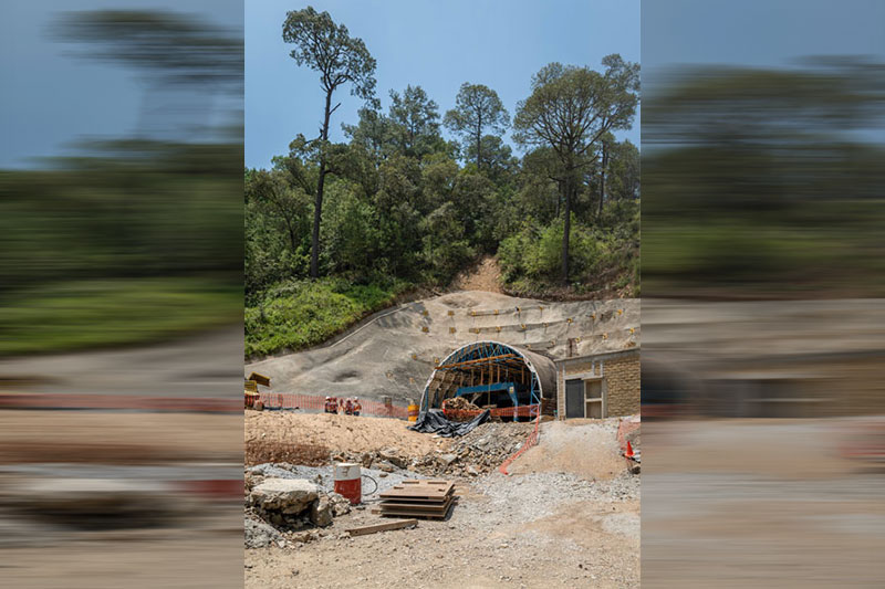 San Sebastian tunnel, north side.