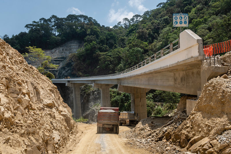 San Sebastián tunnel, south side.