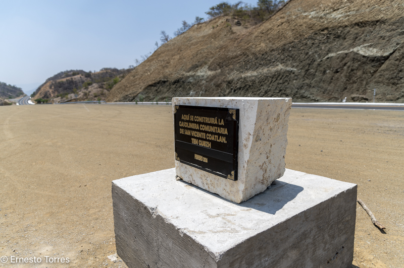 Gasolinera futura, San Vicente Coatlán