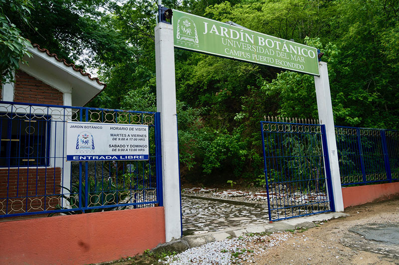 Entrance to the Botanic Garden