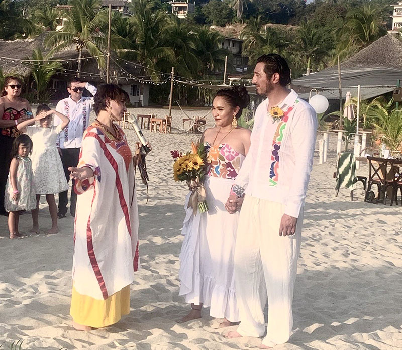 Diamar Claudia María, Wedding ceremonies.