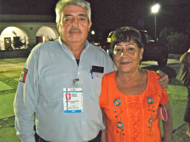 Federal agent Rolando Trujillo Sánchez and his wife Elsa Leticia García Montes